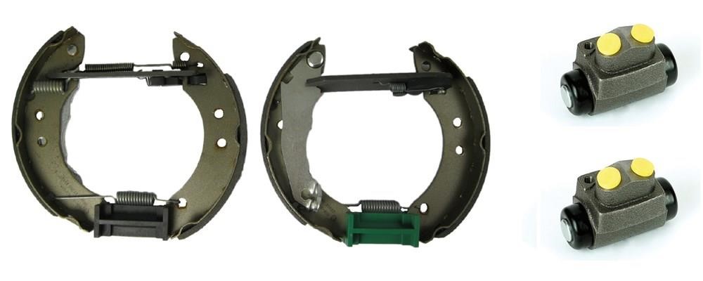 Brake shoes with cylinders, set Brembo K 24 016
