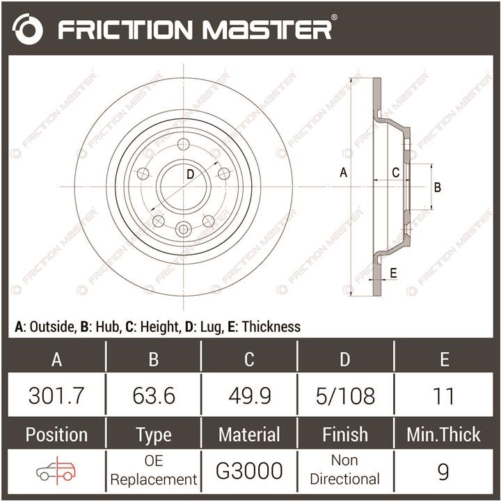 Buy Friction Master R1832 at a low price in United Arab Emirates!