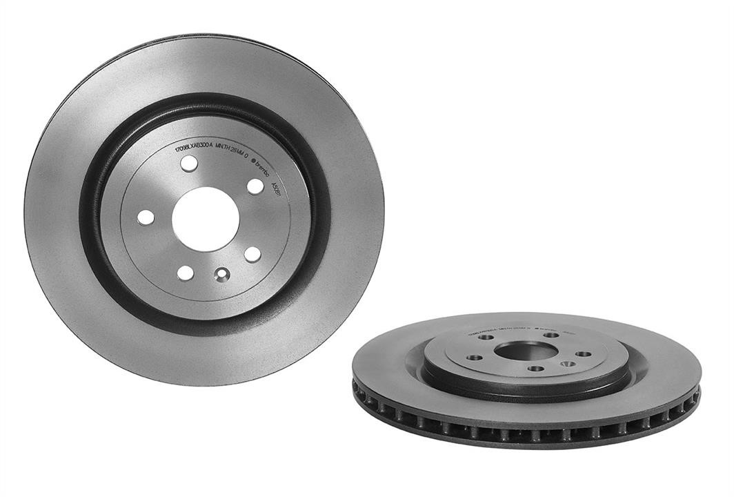 Brembo 09.A508.11 Ventilated disc brake, 1 pcs. 09A50811
