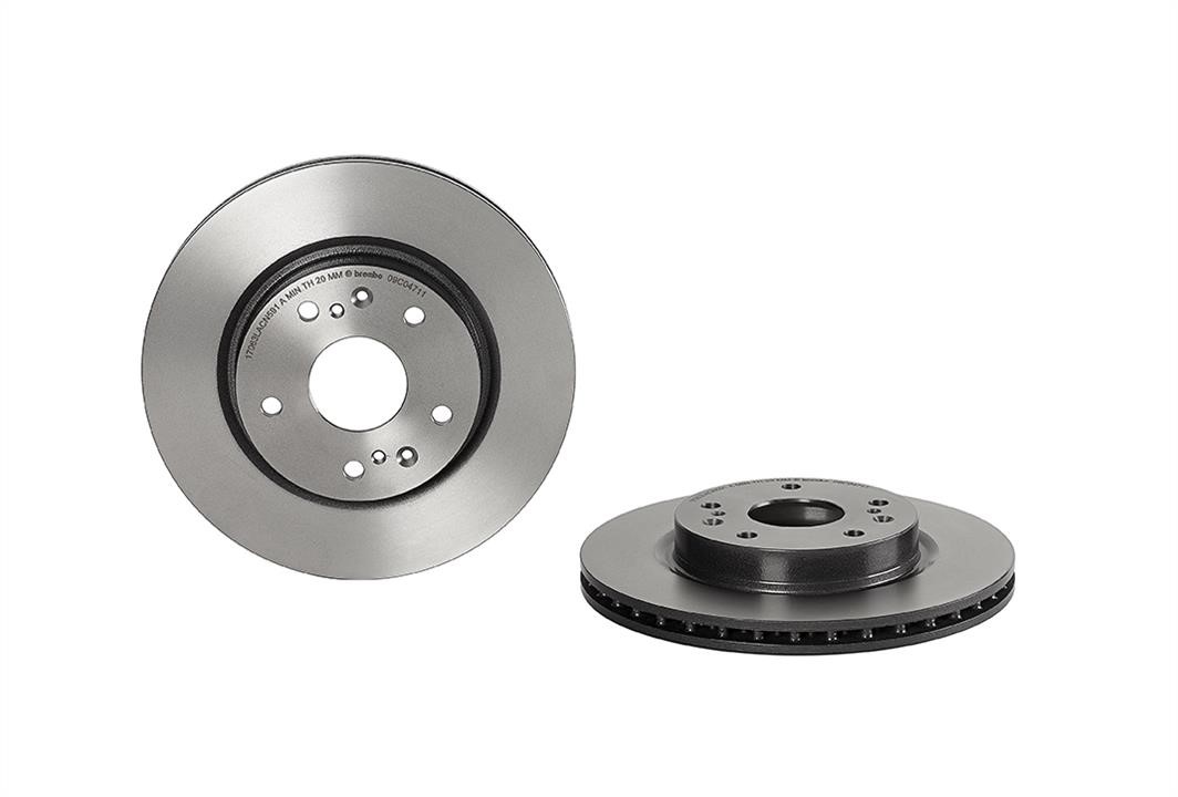 Brembo 09.C047.11 Ventilated disc brake, 1 pcs. 09C04711