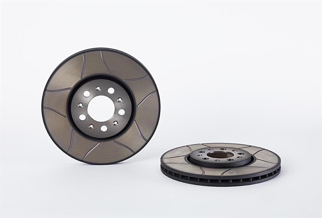 Brembo 09.7010.76 Ventilated disc brake, 1 pcs. 09701076