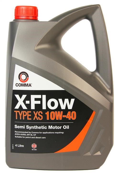 Comma XFXS4L Engine oil Comma X-Flow Type XS 10W-40, 4L XFXS4L