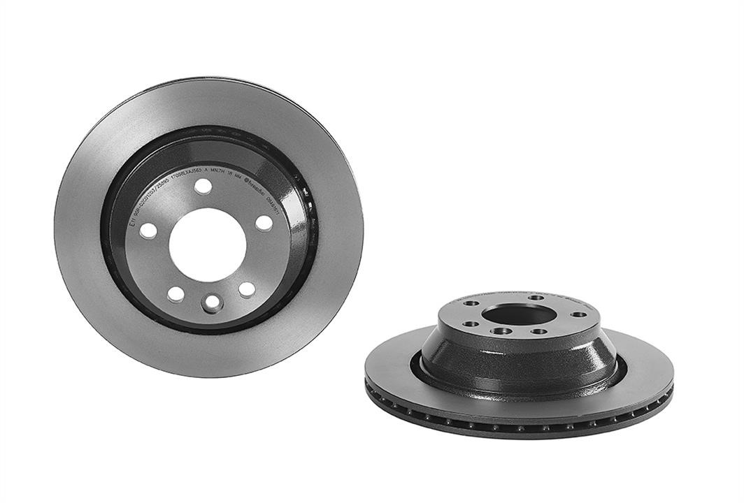 Brembo 09.A616.11 Rear vented brake disc 09A61611 09A61611 Brembo Rear vented brake disc