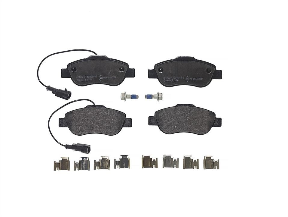 Brake pad kit Ford KA: P24150 Brembo Brake pad set