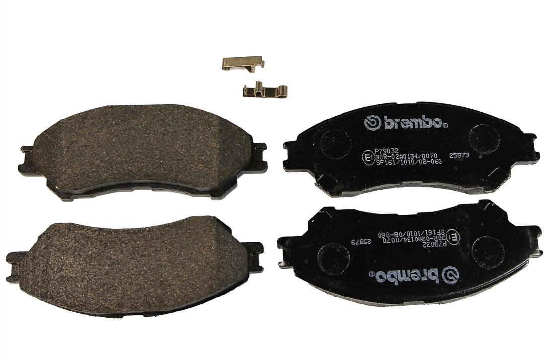 Brembo P 79 032 Brake Pad Set, disc brake P79032