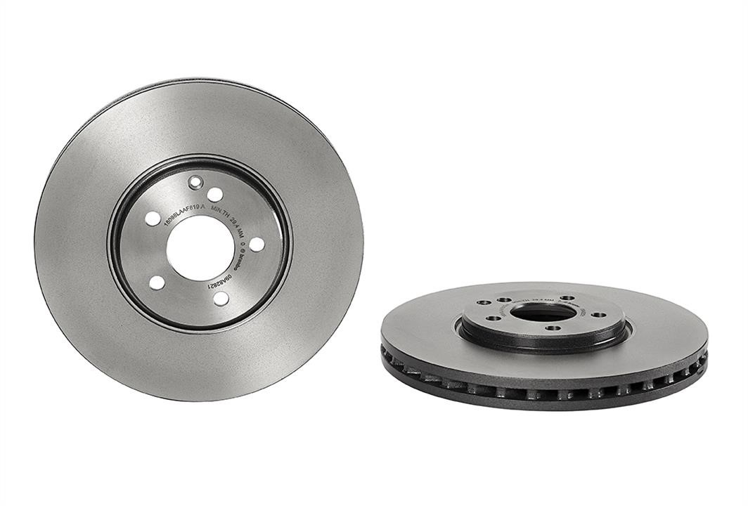 Brembo 09.A828.21 Ventilated disc brake, 1 pcs. 09A82821