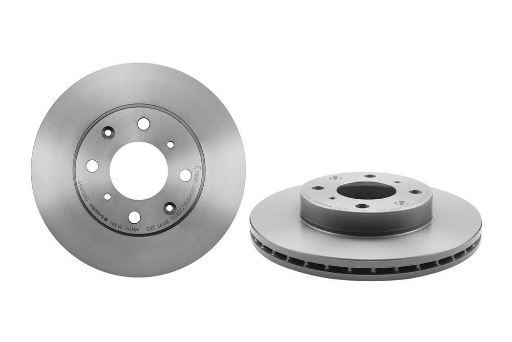 Brembo 09.5285.11 Ventilated disc brake, 1 pcs. 09528511
