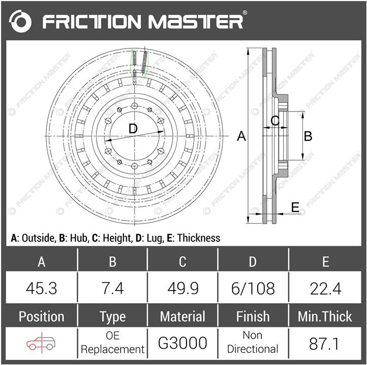 Buy Friction Master R0816 at a low price in United Arab Emirates!