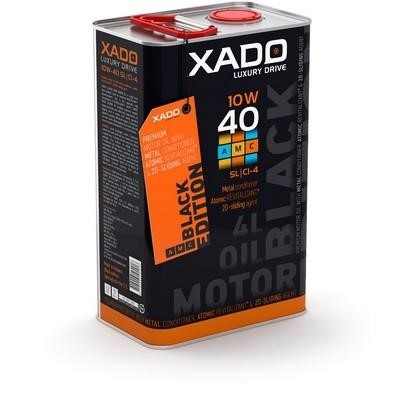 Xado ХА 22275 Engine oil Xado Luxury Drive AMC Black Edition 10W-40, 4L 22275