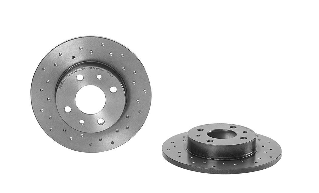 Brembo 08.5085.1X Unventilated brake disc 0850851X