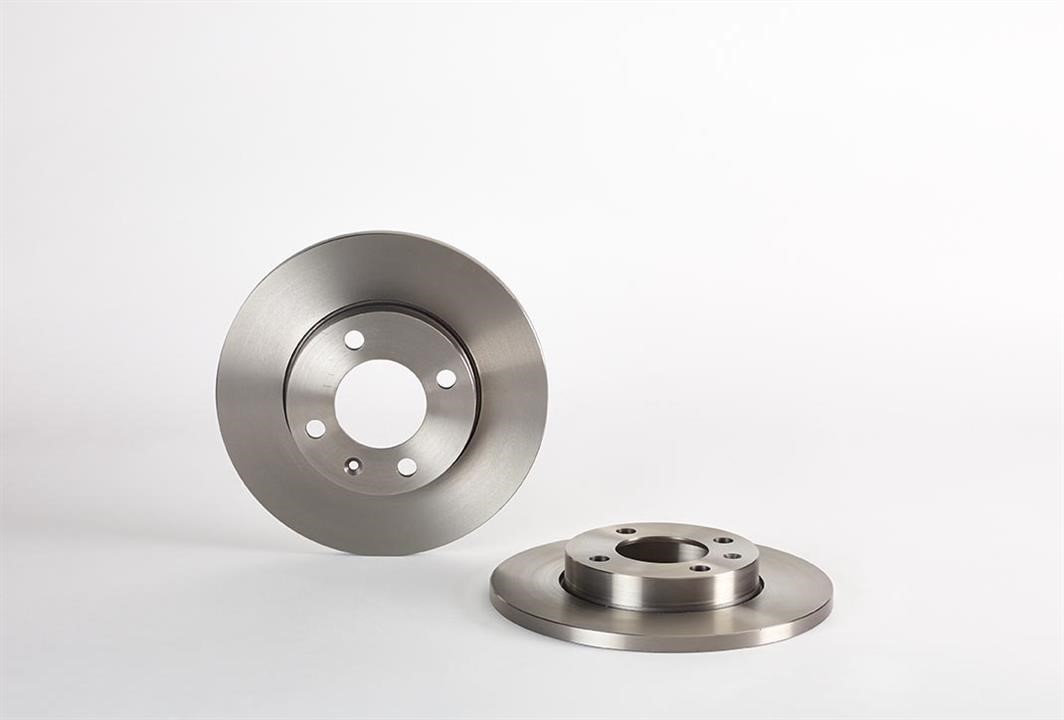 Brembo Unventilated front brake disc – price 60 PLN