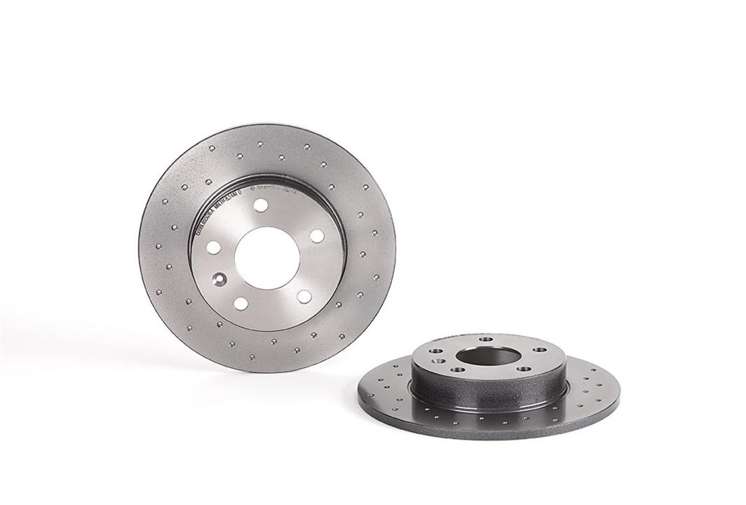 Brembo 08.7627.1X Unventilated brake disc 0876271X