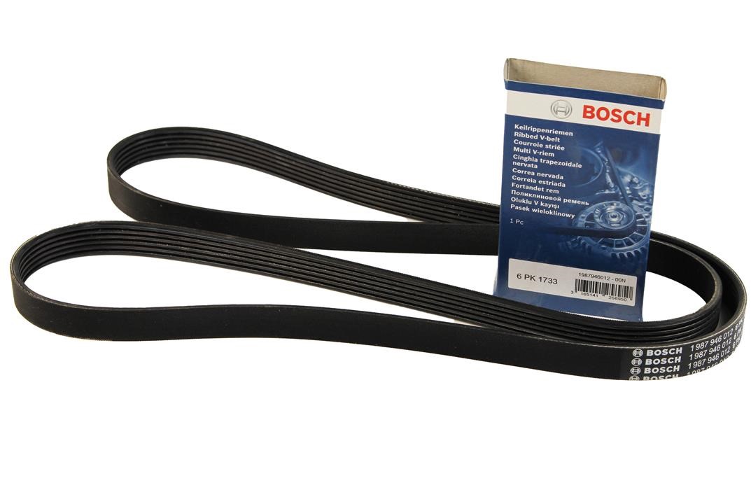 V-ribbed belt 6PK1733 Bosch 1 987 946 012