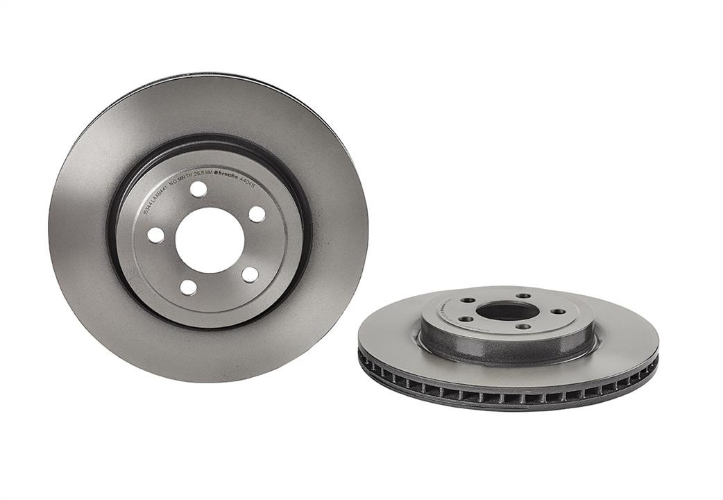 Brembo 09.A404.11 Ventilated disc brake, 1 pcs. 09A40411
