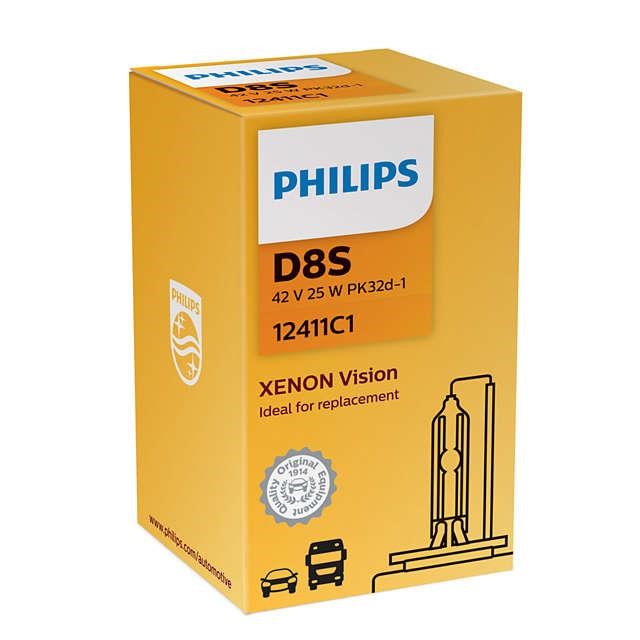 Philips 12411C1 Xenon lamp Philips Vision D8S 42V 35W 12411C1