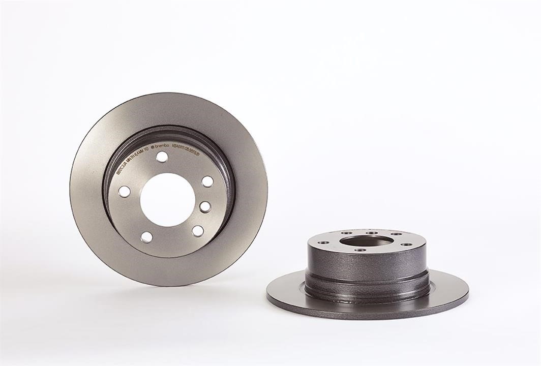 Brembo 08.9859.81 Rear brake disc, non-ventilated 08985981