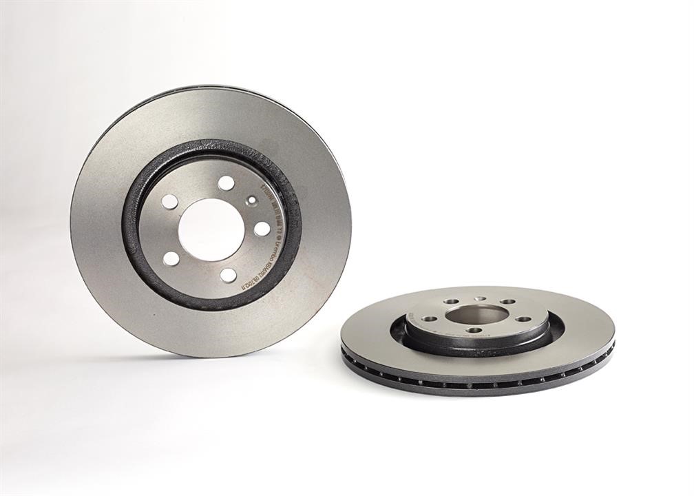 Brembo 09.7012.11 Ventilated disc brake, 1 pcs. 09701211