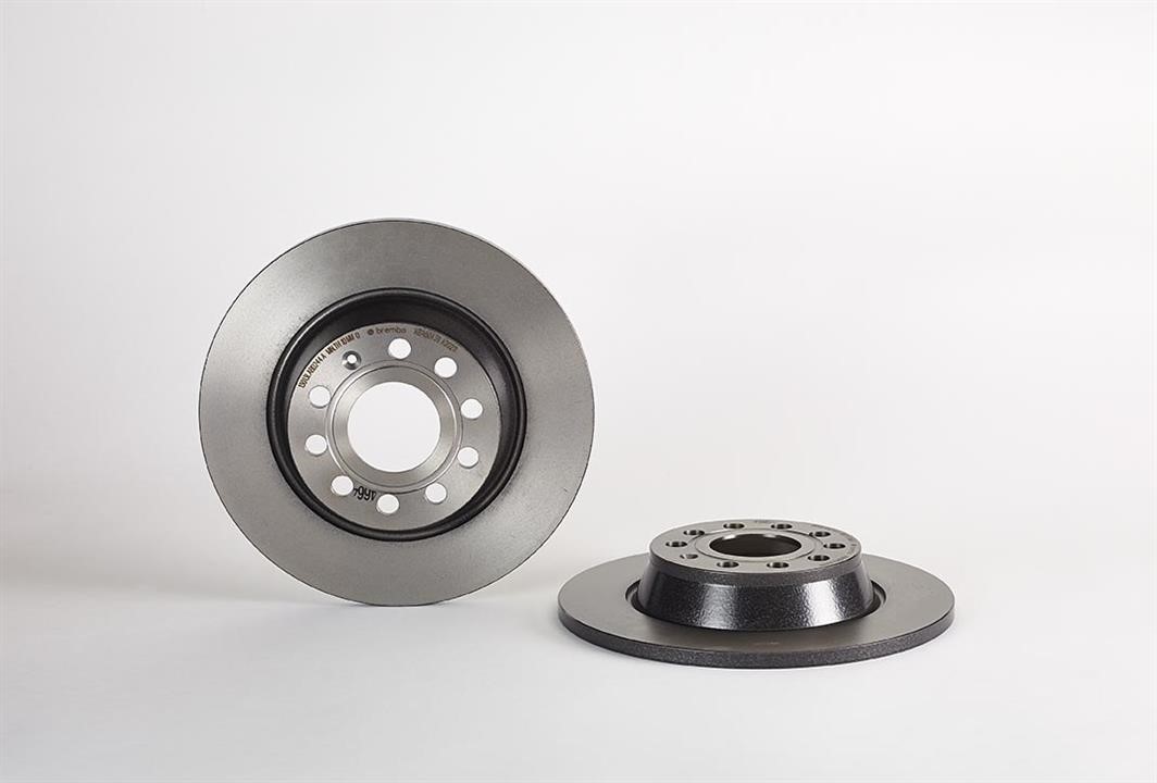 Brembo 08.A202.11 Rear brake disc, non-ventilated 08A20211