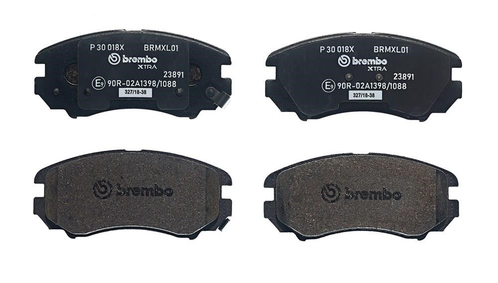 Brembo P 30 018X BREMBO XTRA disc brake pads, set P30018X
