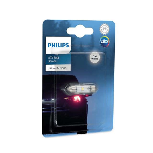 Philips 11854U30CWB1 LED lamp Philips Ultinon Pro3000 LED Festoon (C5W) 12В 0,6Вт 11854U30CWB1