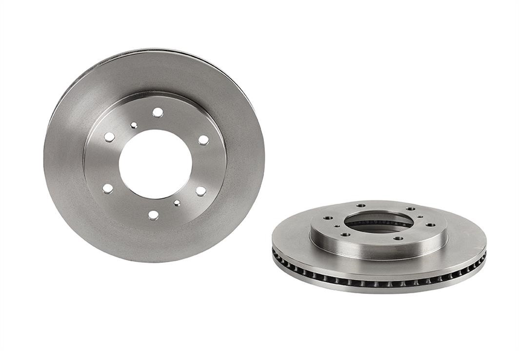 Brembo 09.A911.10 Ventilated disc brake, 1 pcs. 09A91110