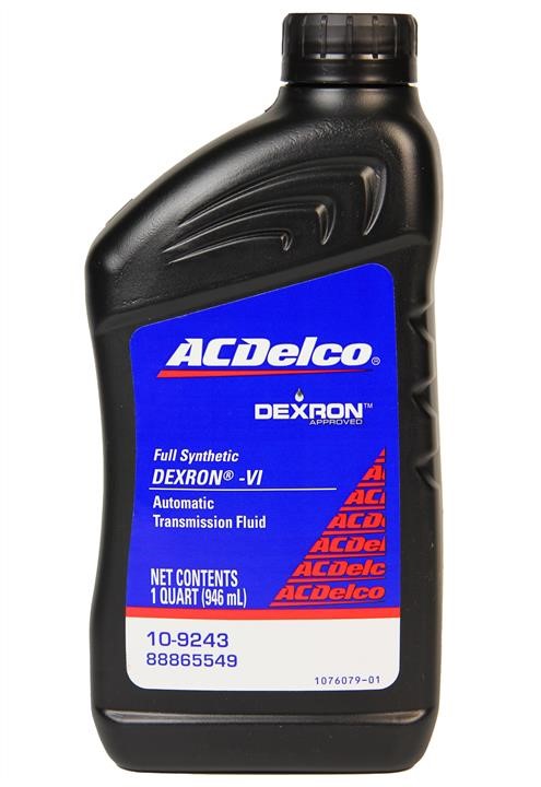 AC Delco 10-9243 Transmission oil AC Delco Dexron VI Full Synthetic Automatic Transmission Fluid, 0.946 L 109243