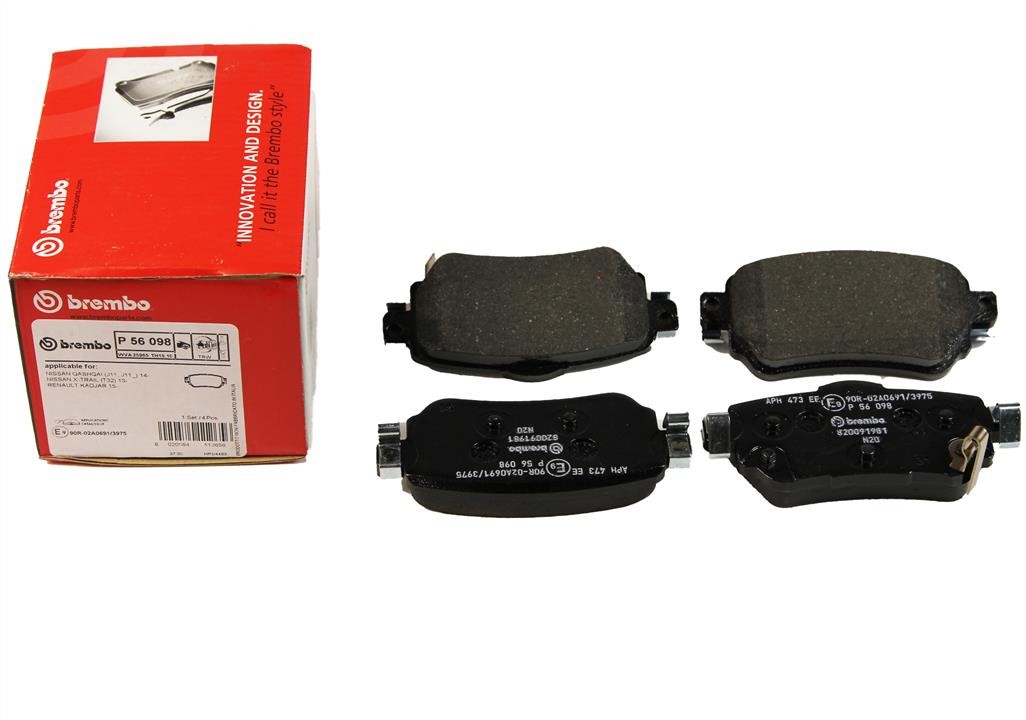 Brembo Brake Pad Set, disc brake – price 107 PLN