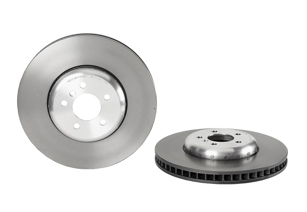 Brembo 09.C408.13 Ventilated disc brake, 1 pcs. 09C40813