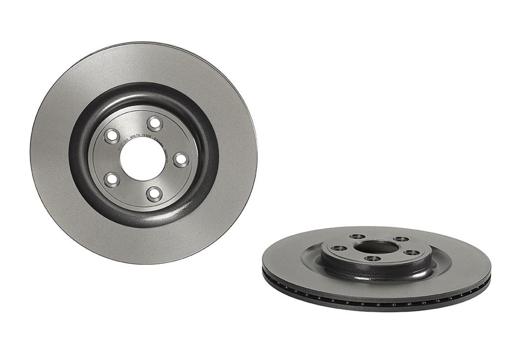 Brembo 09.D061.11 Ventilated disc brake, 1 pcs. 09D06111