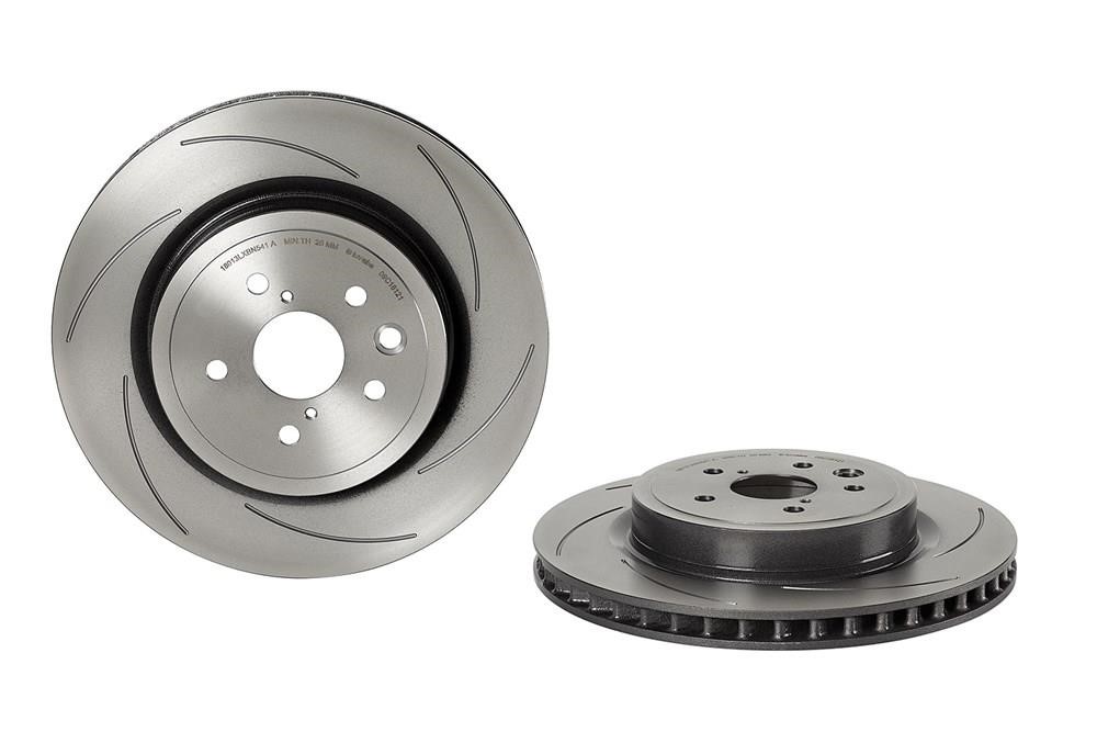 Brembo 09.C181.21 Ventilated disc brake, 1 pcs. 09C18121