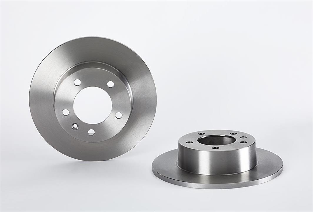 Brembo 08.9371.10 Rear brake disc, non-ventilated 08937110