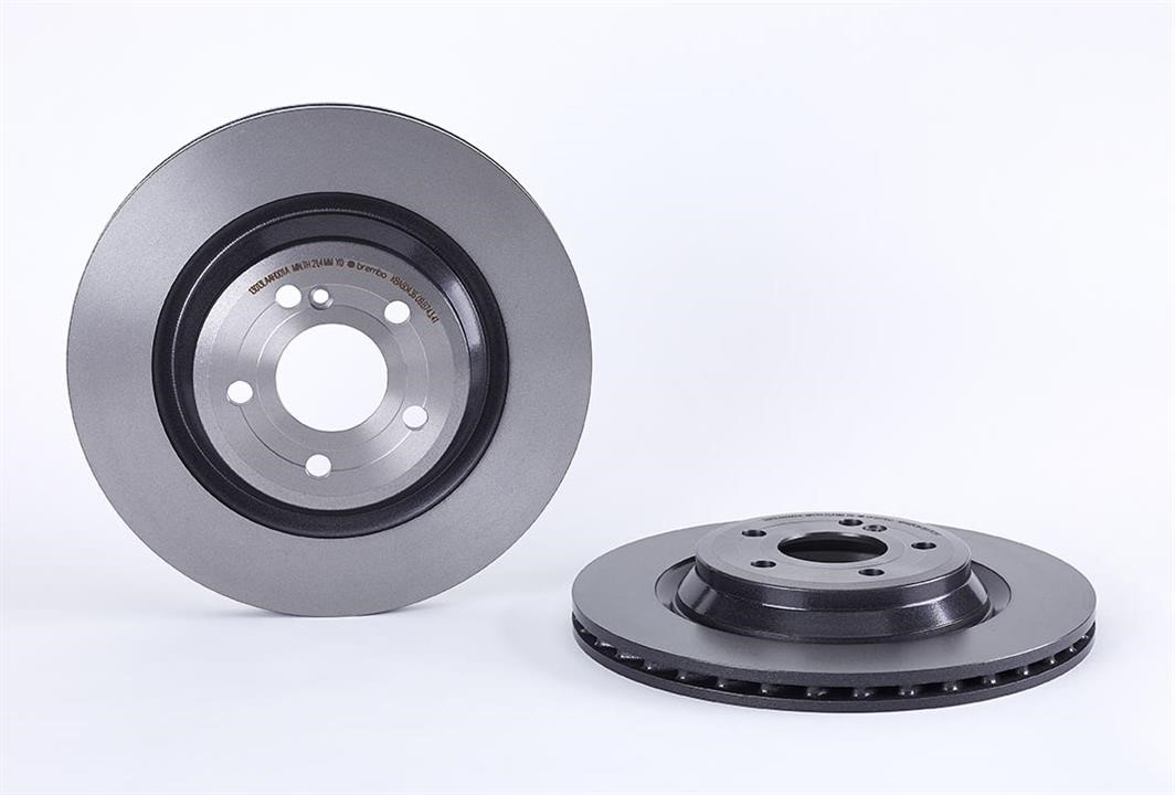 Brembo 09.B743.41 Ventilated disc brake, 1 pcs. 09B74341