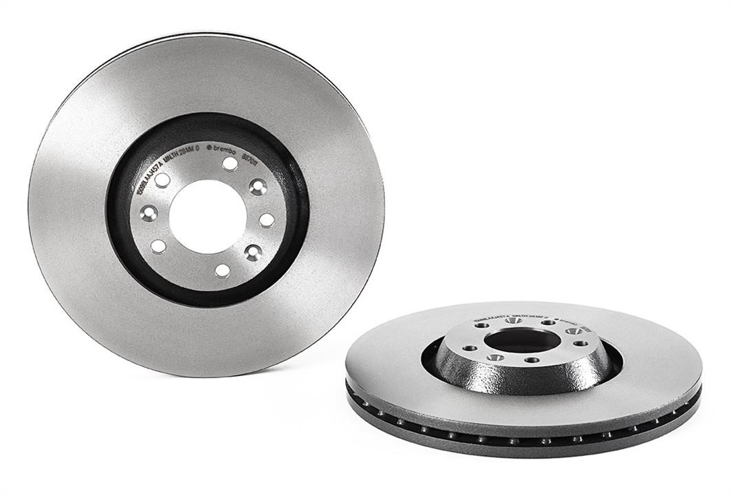 Brembo 09.8670.11 Ventilated disc brake, 1 pcs. 09867011