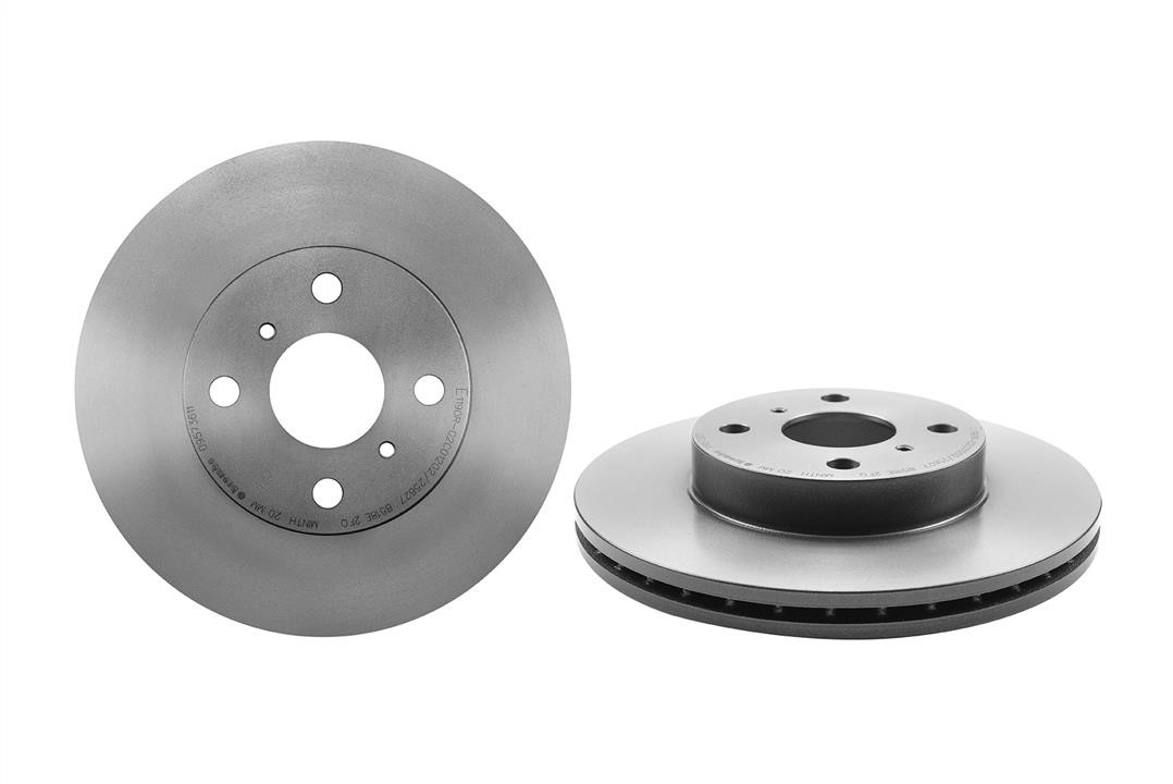 Brembo 09.5736.11 Ventilated disc brake, 1 pcs. 09573611