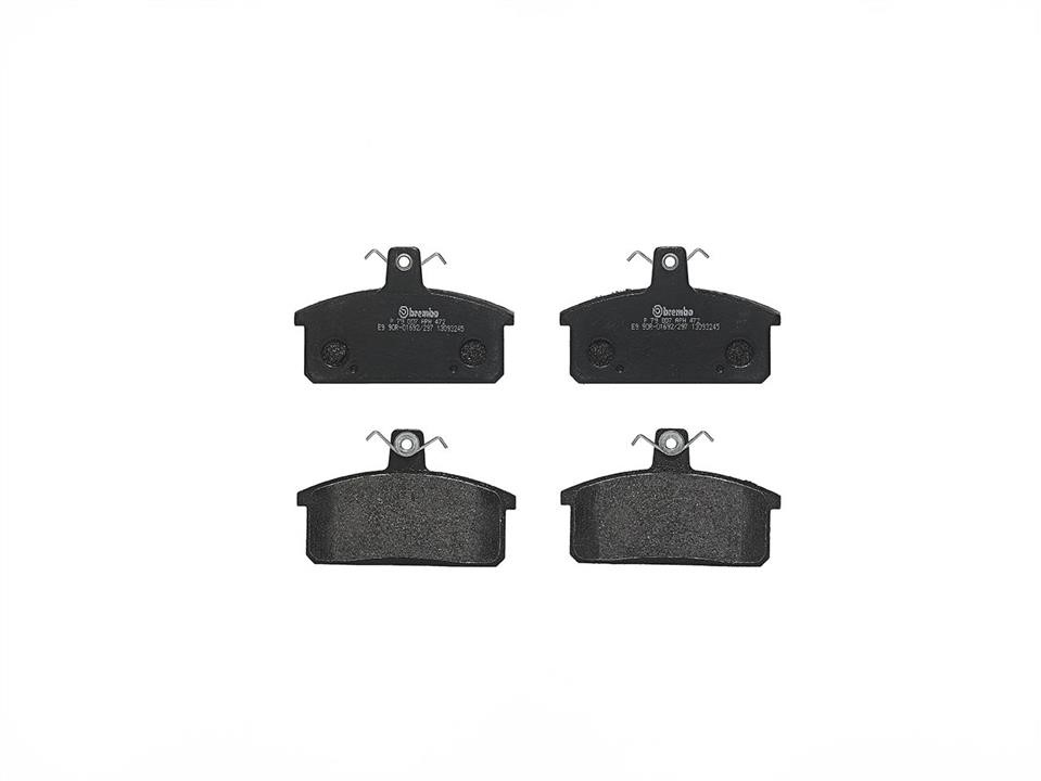 Brembo P 79 007 Brake Pad Set, disc brake P79007