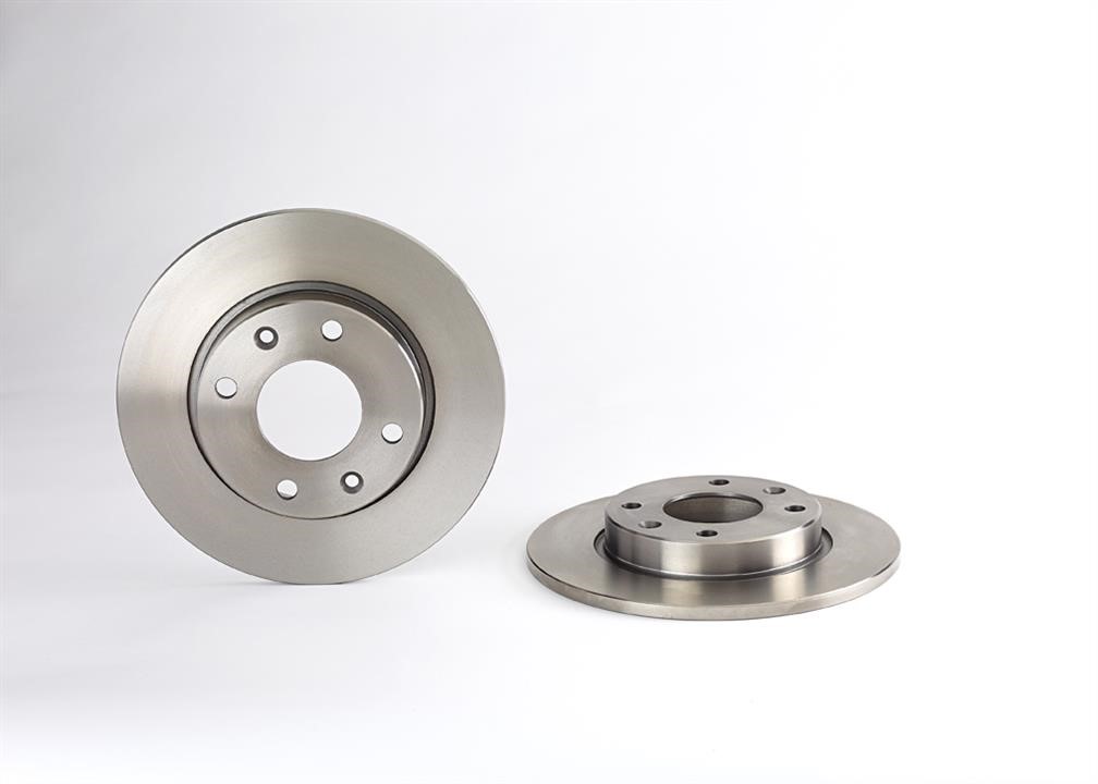 Brembo Unventilated front brake disc – price 74 PLN