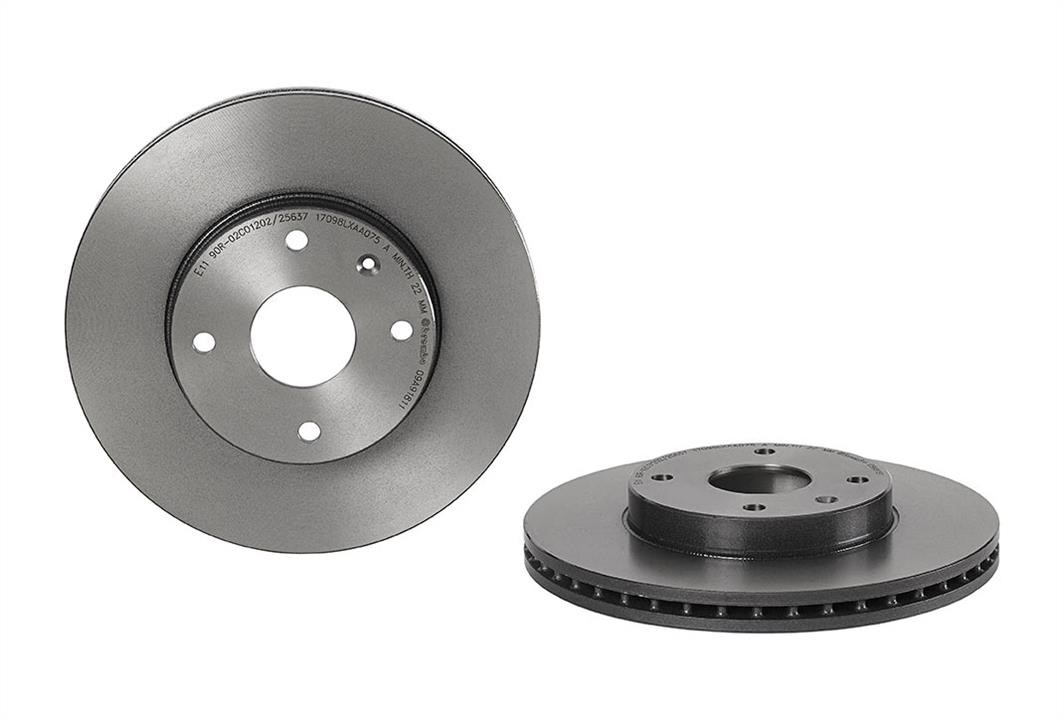 Brembo 09.A918.11 Ventilated disc brake, 1 pcs. 09A91811