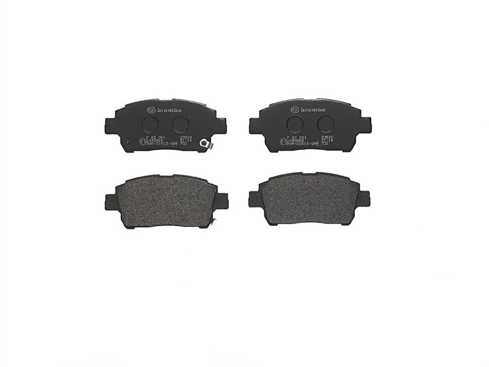 Brembo Front disc brake pads, set – price 101 PLN