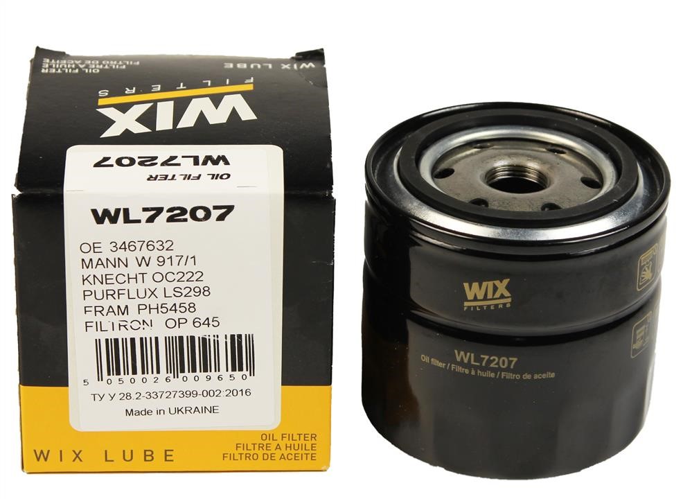 Oil Filter WIX WL7207