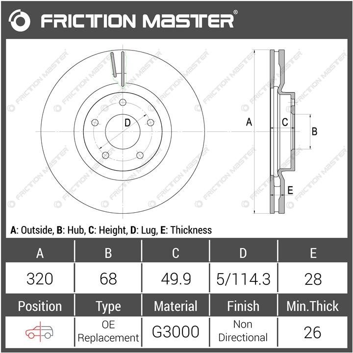 Buy Friction Master R0850 at a low price in United Arab Emirates!