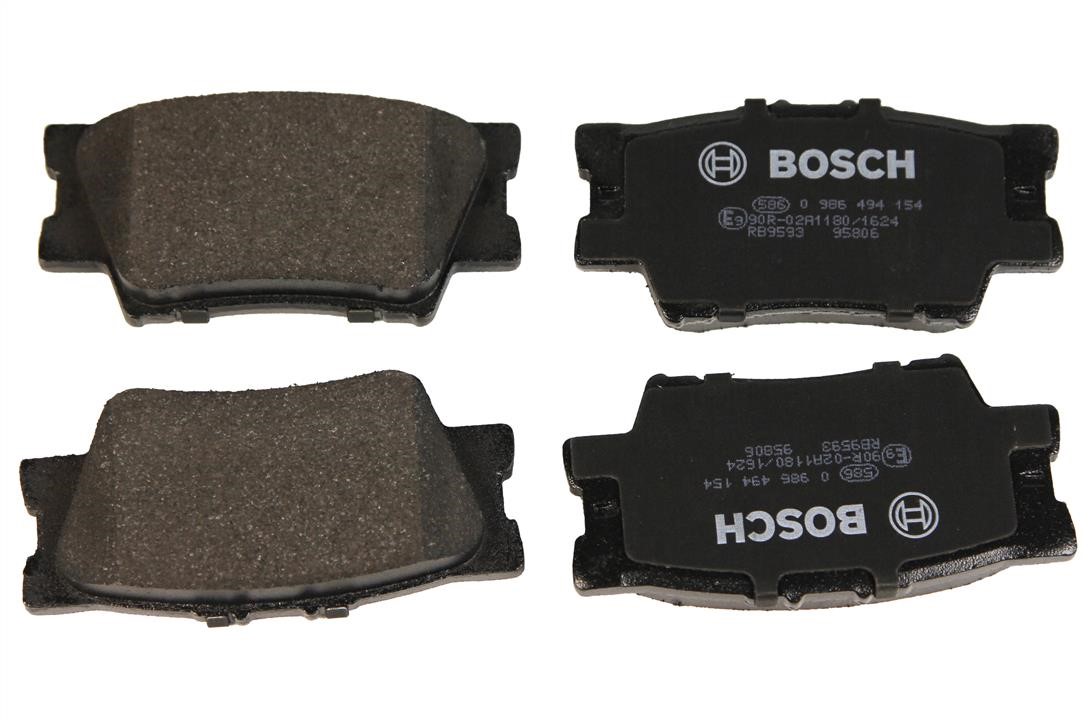 Bosch 0 986 494 154 Brake Pad Set, disc brake 0986494154