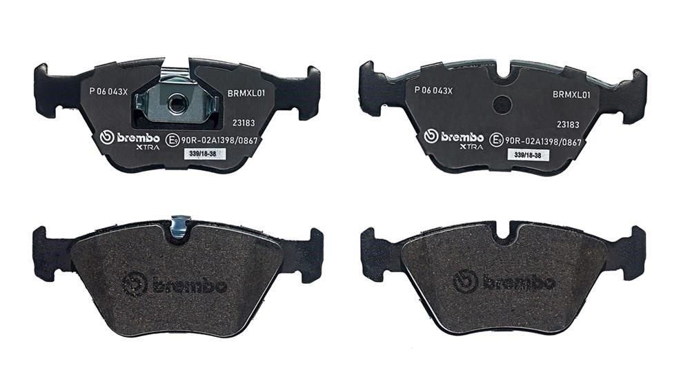 Brembo P 06 043X BREMBO XTRA disc brake pads, set P06043X