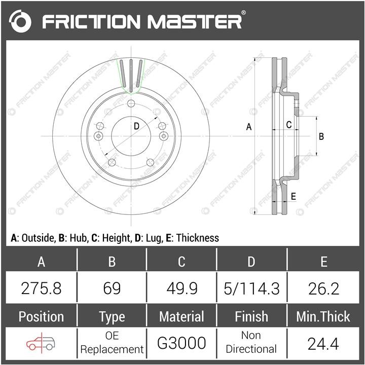 Buy Friction Master R0652 at a low price in United Arab Emirates!