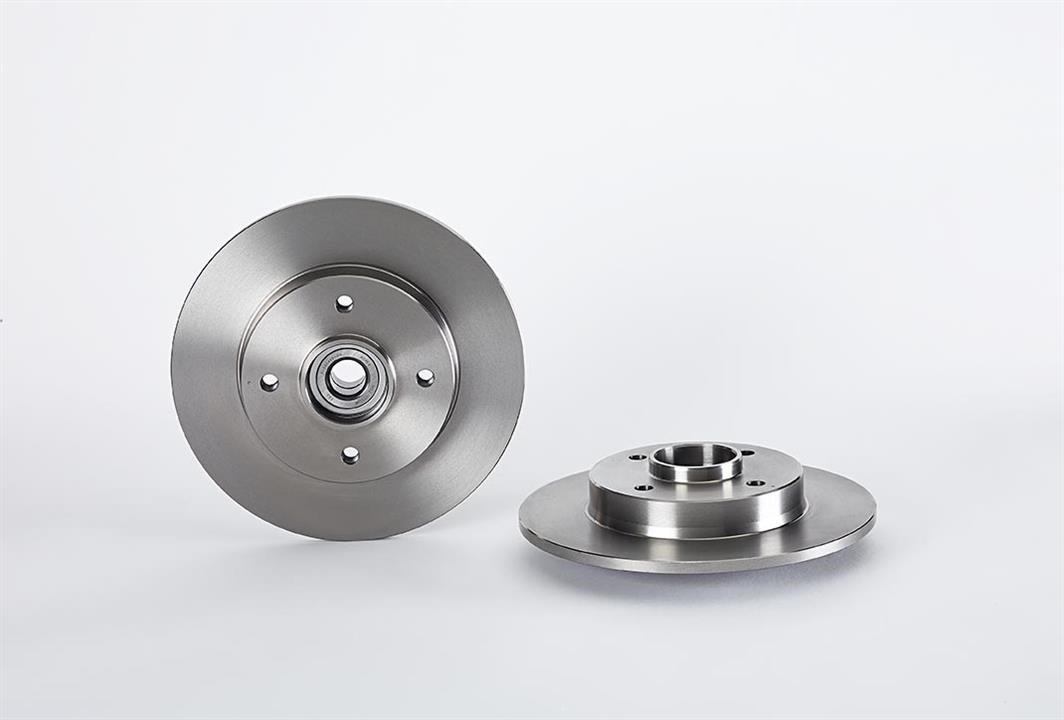 Brembo 08.9512.17 Rear brake disc, non-ventilated 08951217