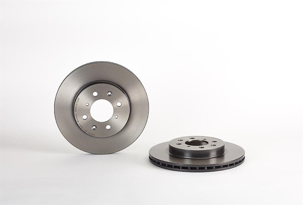 Brembo 09.5509.11 Ventilated disc brake, 1 pcs. 09550911