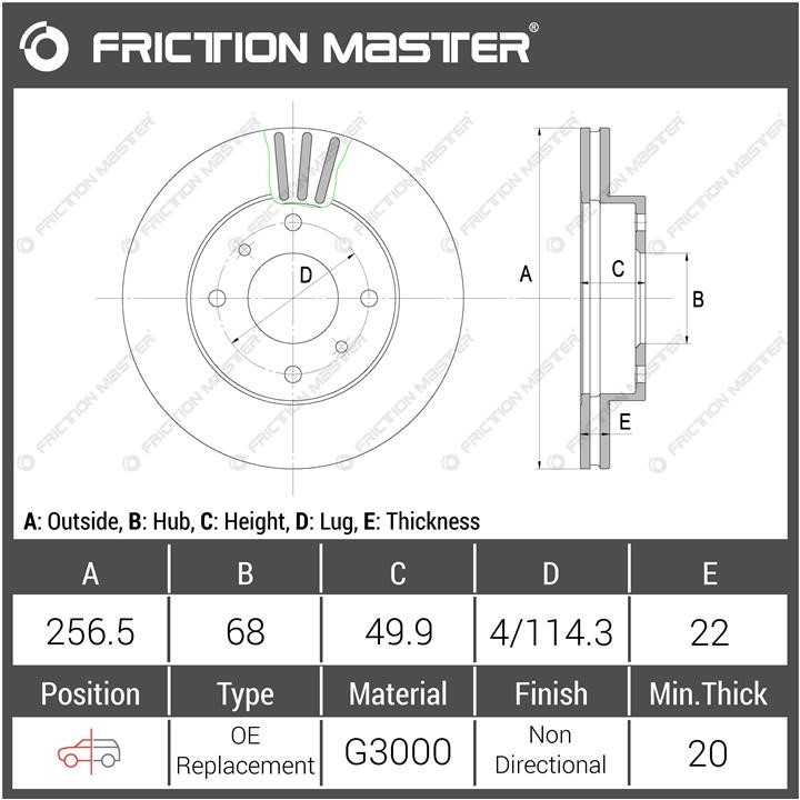 Buy Friction Master R0857 at a low price in United Arab Emirates!