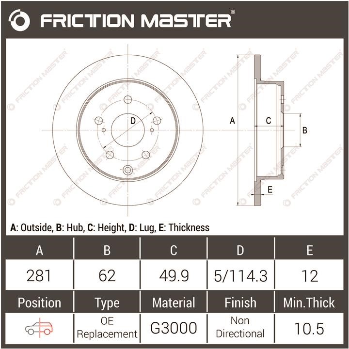 Buy Friction Master R1077 at a low price in United Arab Emirates!
