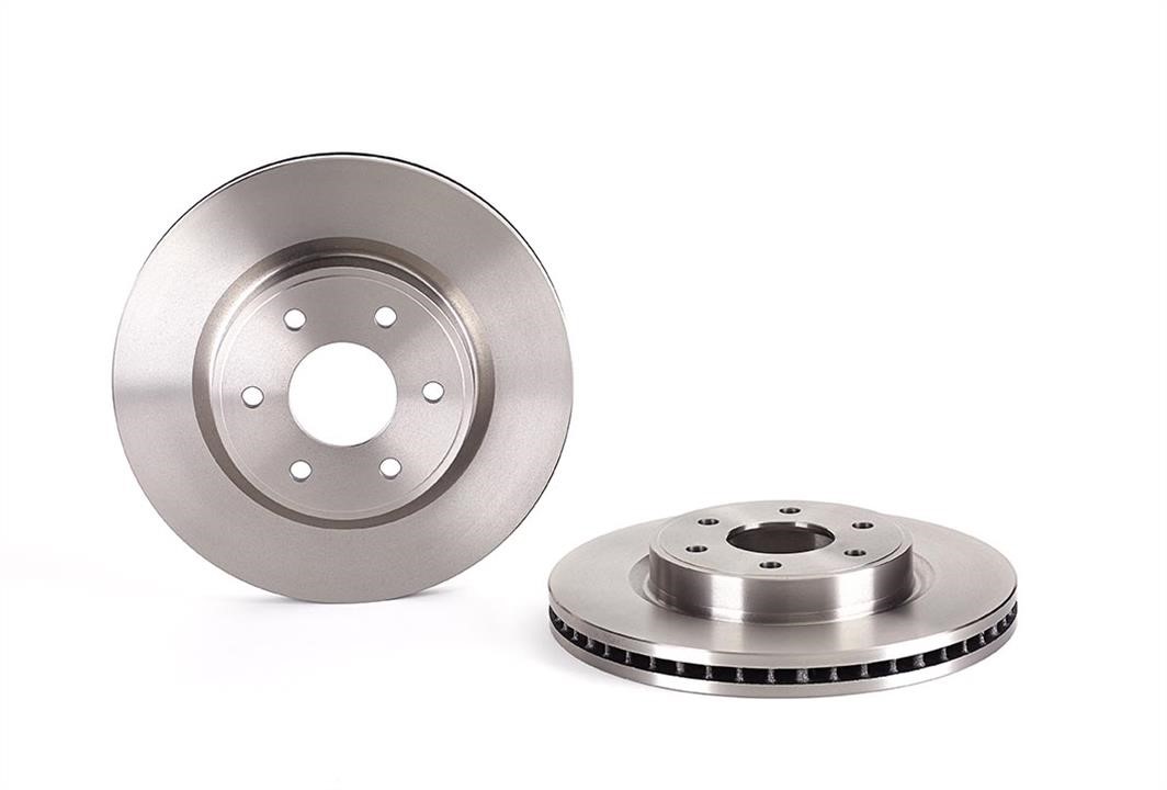 Brembo 09.B625.10 Ventilated disc brake, 1 pcs. 09B62510