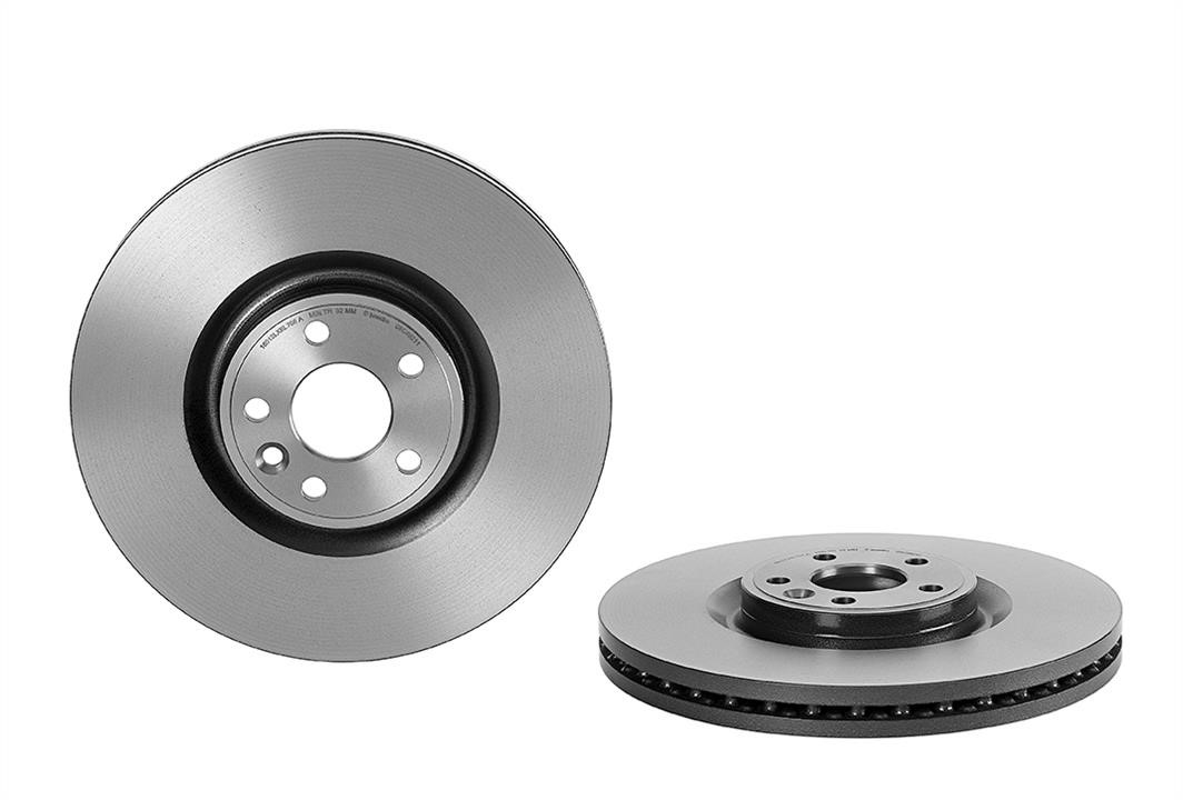 Brembo 09.C492.11 Ventilated disc brake, 1 pcs. 09C49211