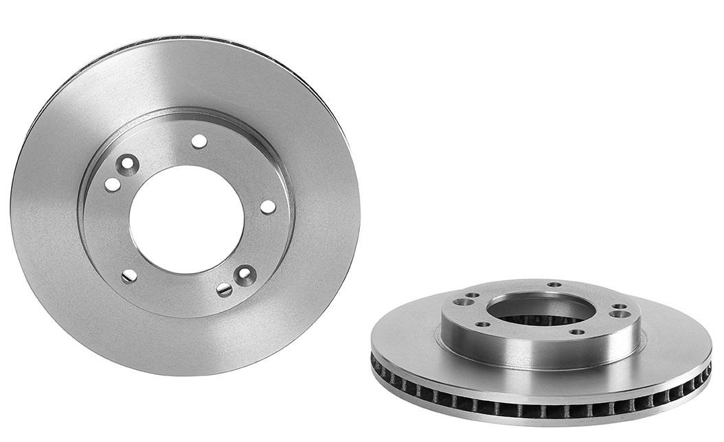 Brembo 09.9545.10 Ventilated disc brake, 1 pcs. 09954510